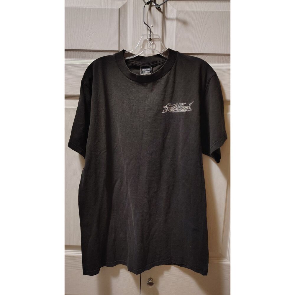 Vintage Rollin Hard Classic Lowrider Logo T-Shirt Large